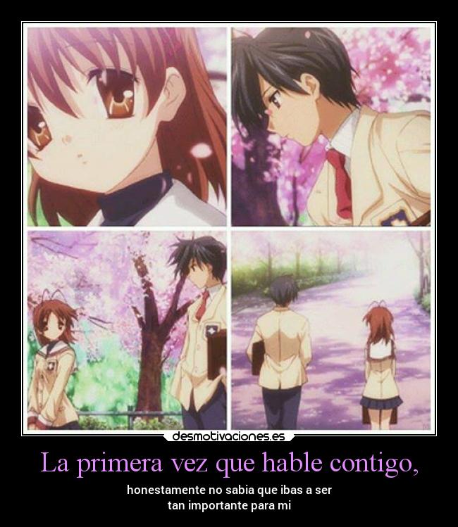 carteles vida pensamientos felicidad corazon anime amor clannad desmotivaciones