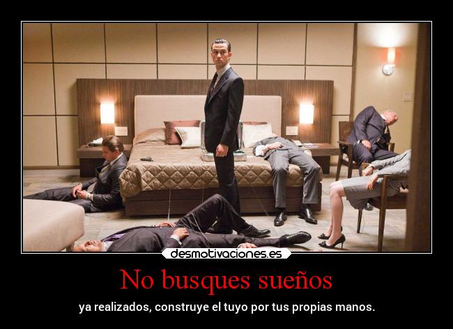 No busques sueños - 