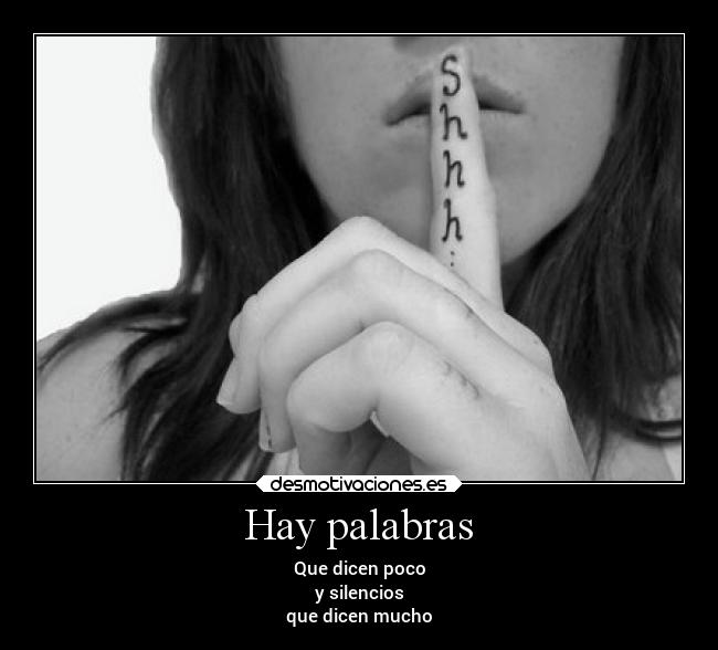 Hay palabras - 