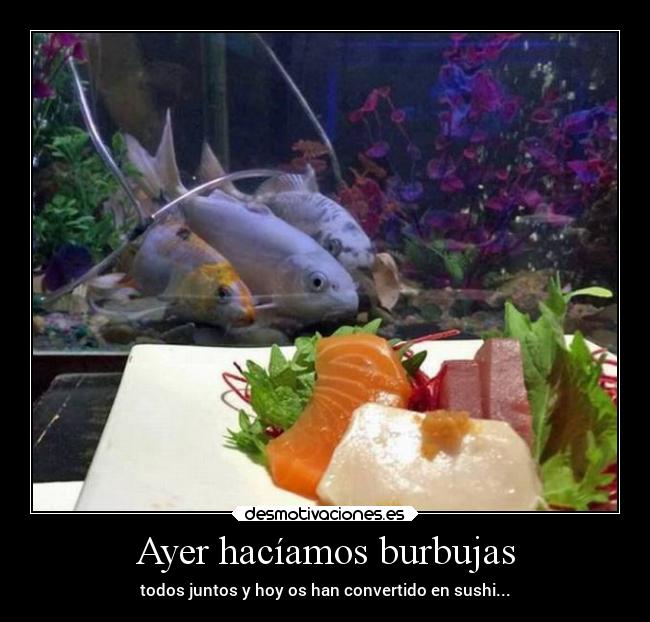 Ayer hacíamos burbujas - 