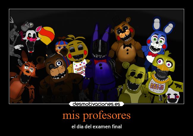 mis profesores -