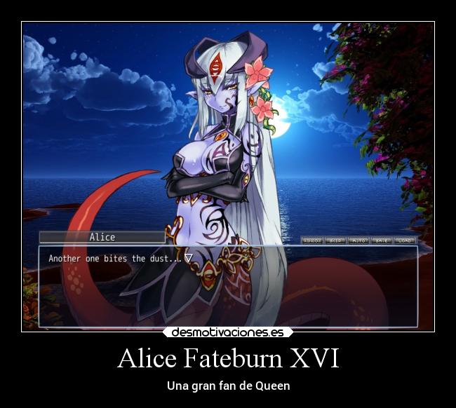 Alice Fateburn XVI - Una gran fan de Queen