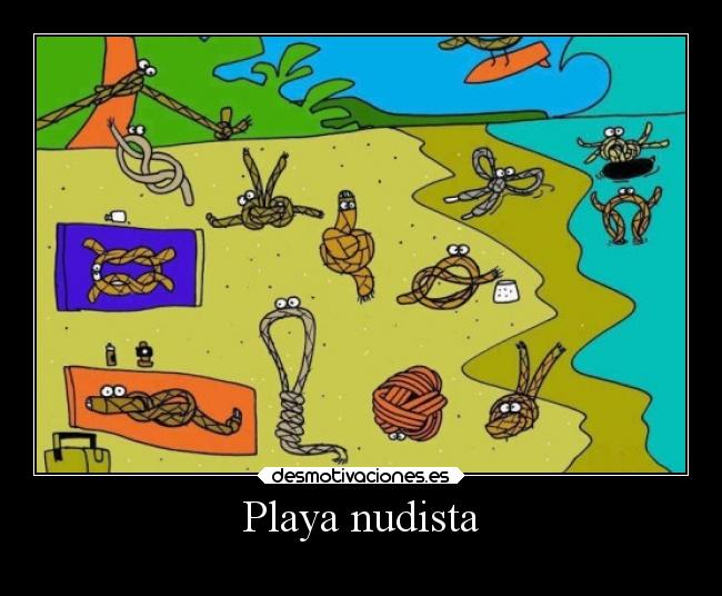 Playa nudista -