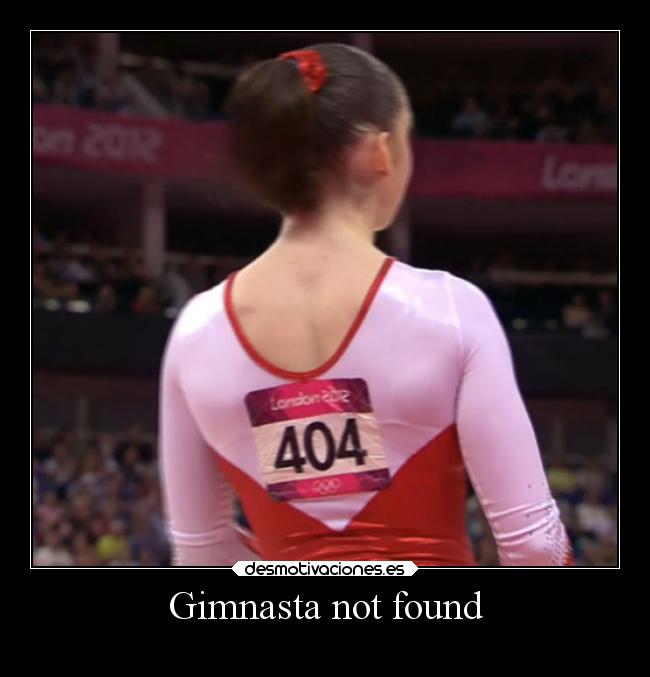 Gimnasta not found -