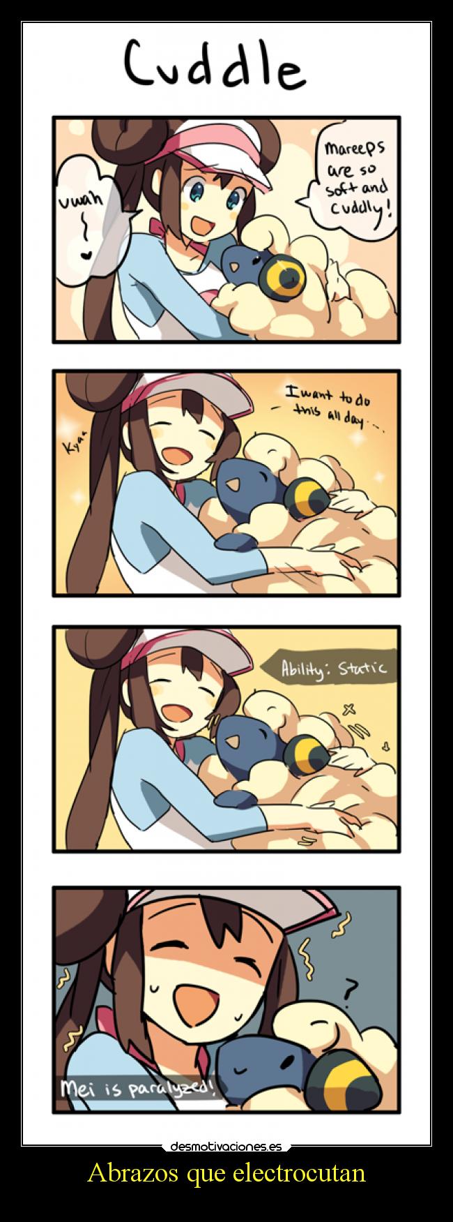 Abrazos que electrocutan -