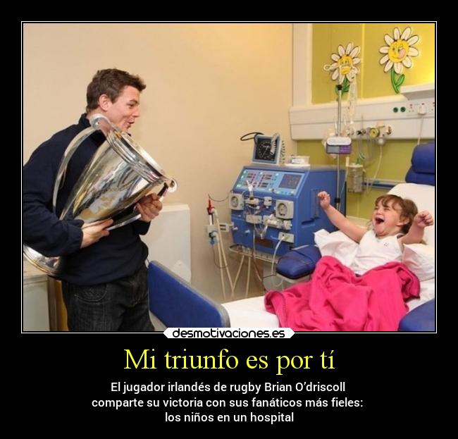 Mi triunfo es por tí -