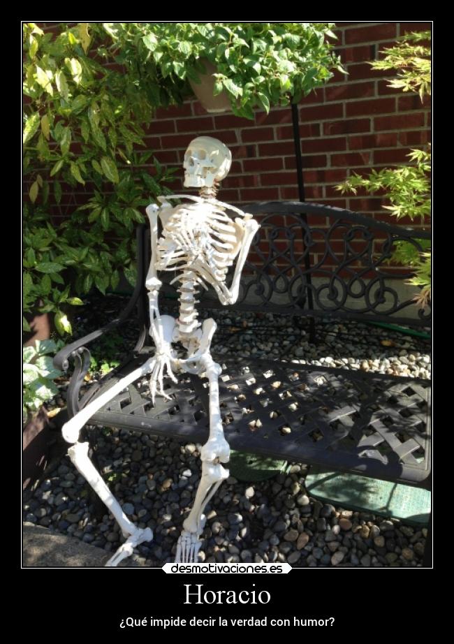 Horacio - ¿Qué impide decir la verdad con humor?