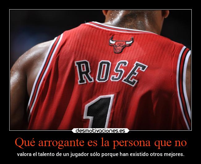 Qué arrogante es la persona que no -