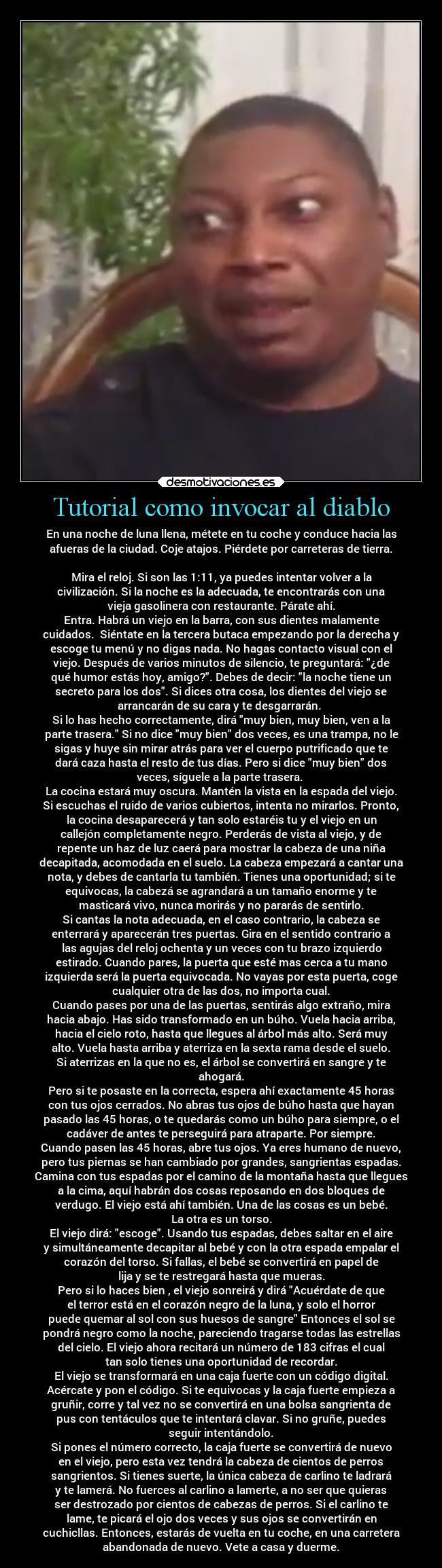 Tutorial como invocar al diablo -