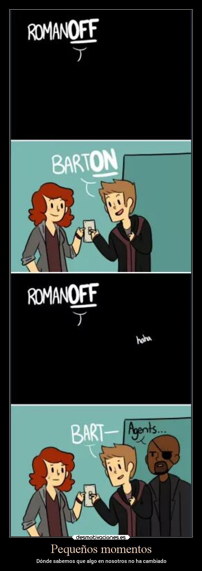 Pequeños momentos -