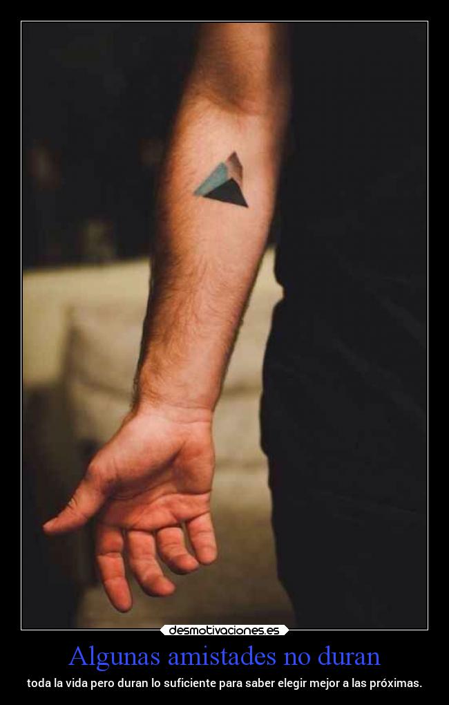 Algunas amistades no duran - 