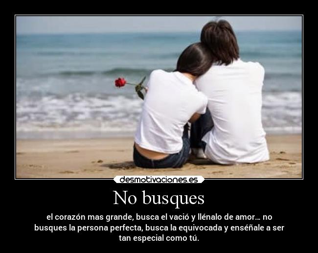 No busques -