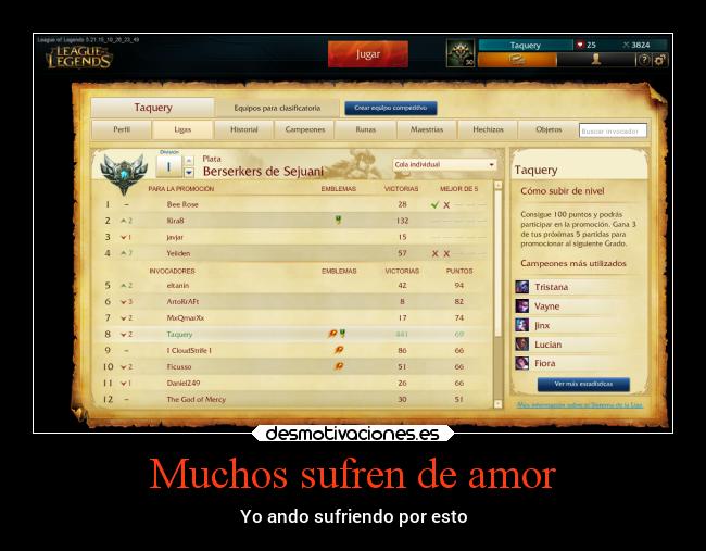 Muchos sufren de amor - Yo ando sufriendo por esto