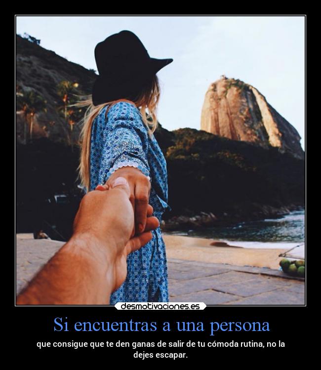 Si encuentras a una persona -