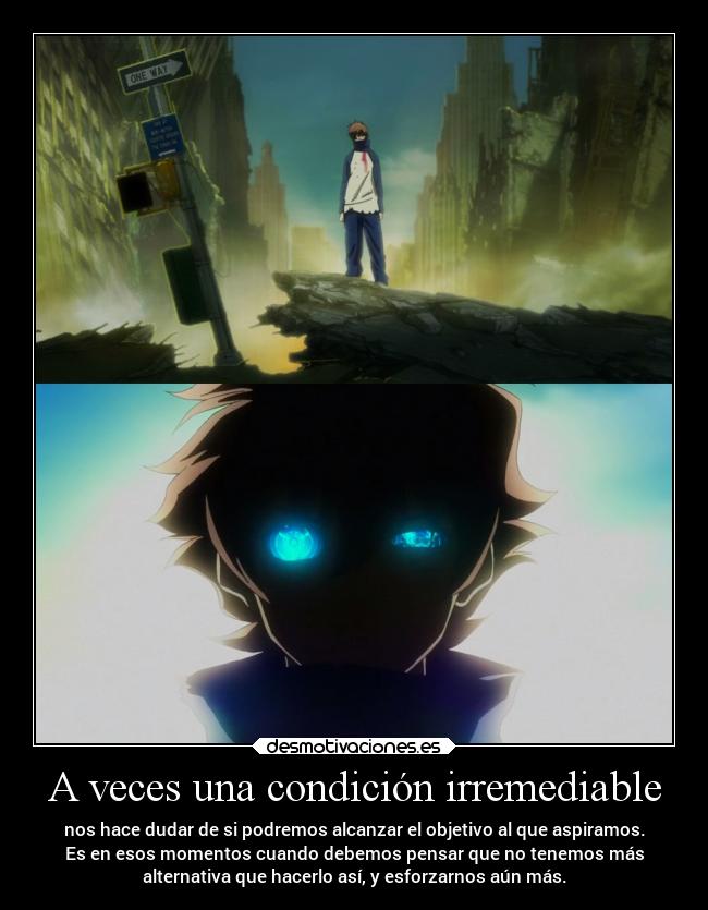 carteles amor mundo vida anime raptorhunters harukaze manga kekkaisensen kekkai sensen lucha final leonardo desmotivaciones