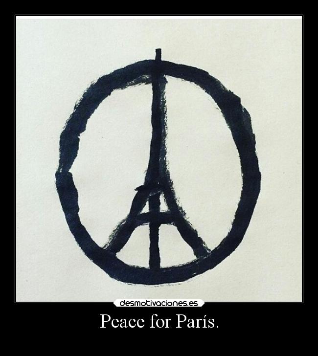 Peace for París. -