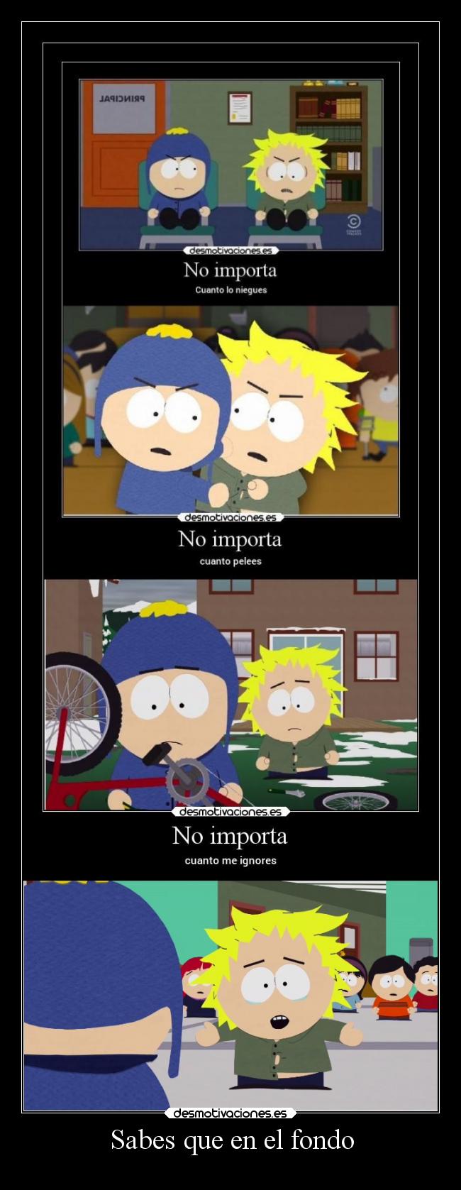 Sabes que en el fondo - 