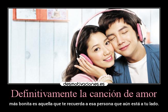 Definitivamente la canción de amor -