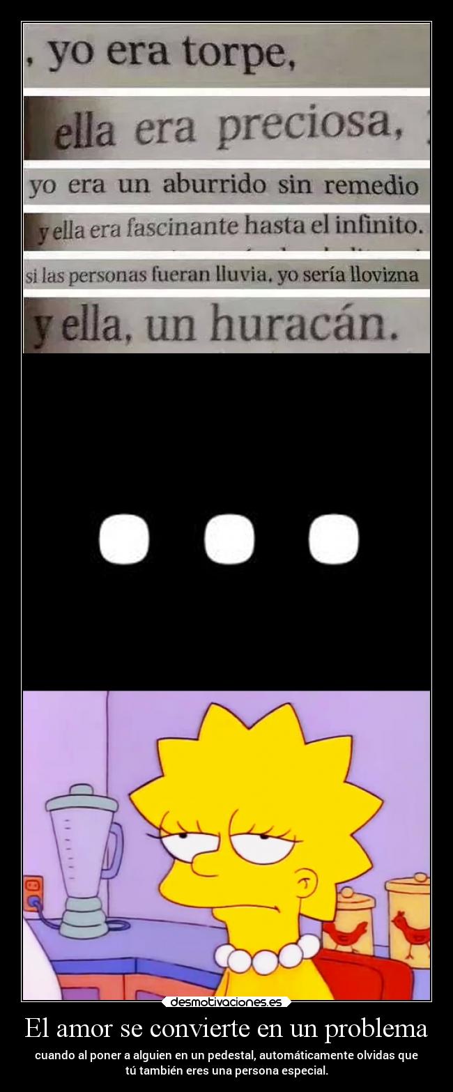 El amor se convierte en un problema -