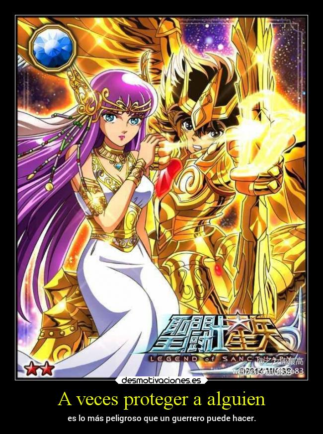 A veces proteger a alguien - 