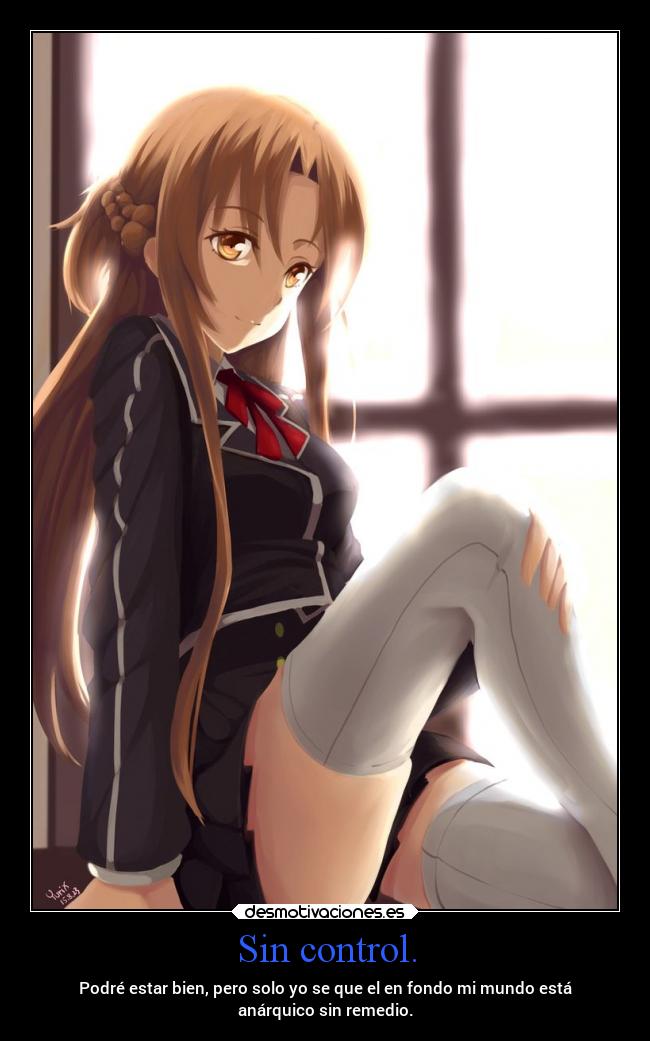 Sin control. - 