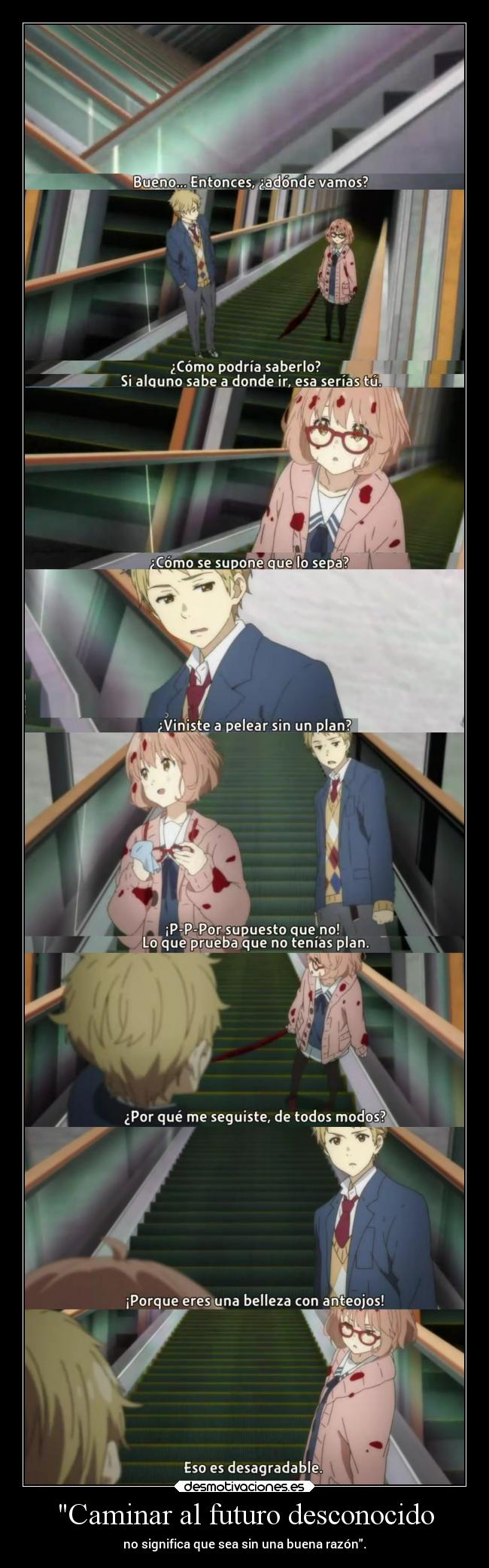 Caminar al futuro desconocido -