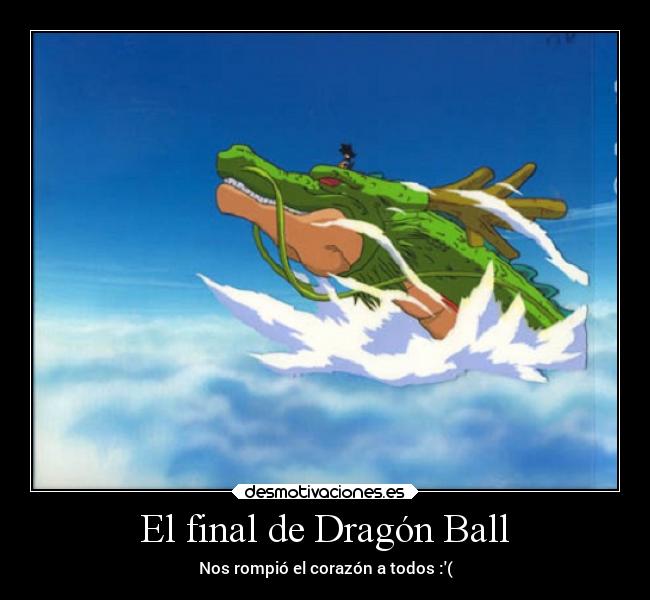 El final de Dragón Ball -