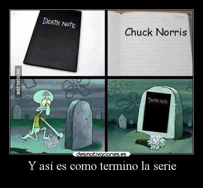 Y así es como termino la serie - 