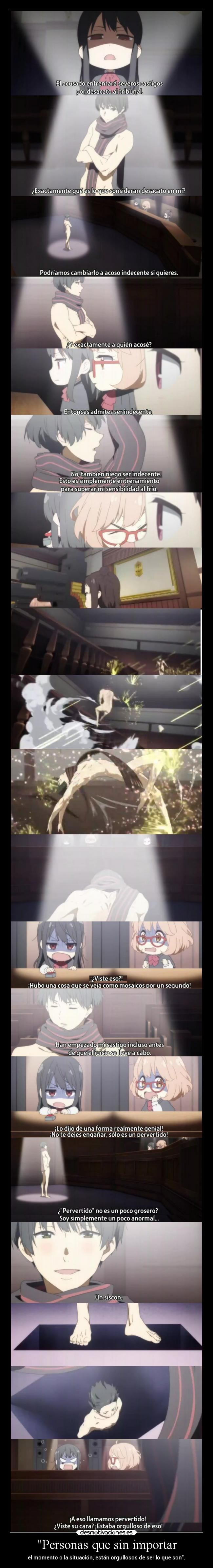 carteles anime persona importar momento situacion ser orgullo personalidad raptorhunters desmotivaciones