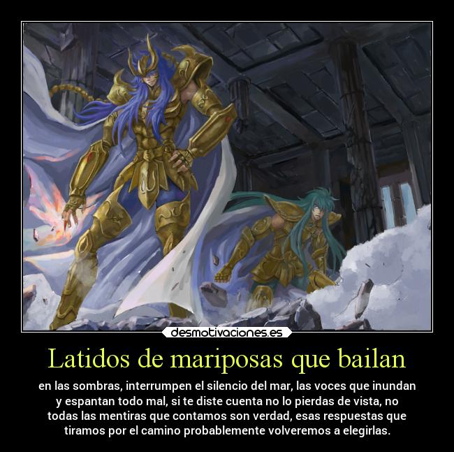 carteles anime saint seiya the lost canvas desmotivaciones