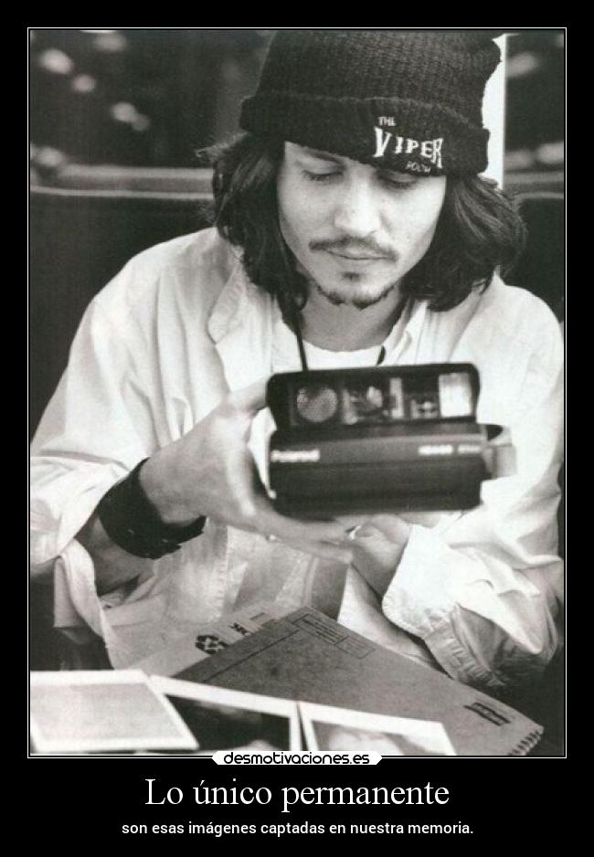 Lo único permanente -
