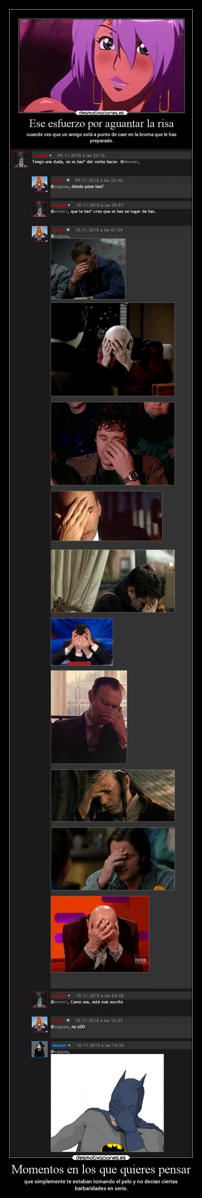 carteles ayuda miedo fail humor anime raptorhunters harukaze erosekai manga desmofunny supermegafail facepalm desmotivaciones