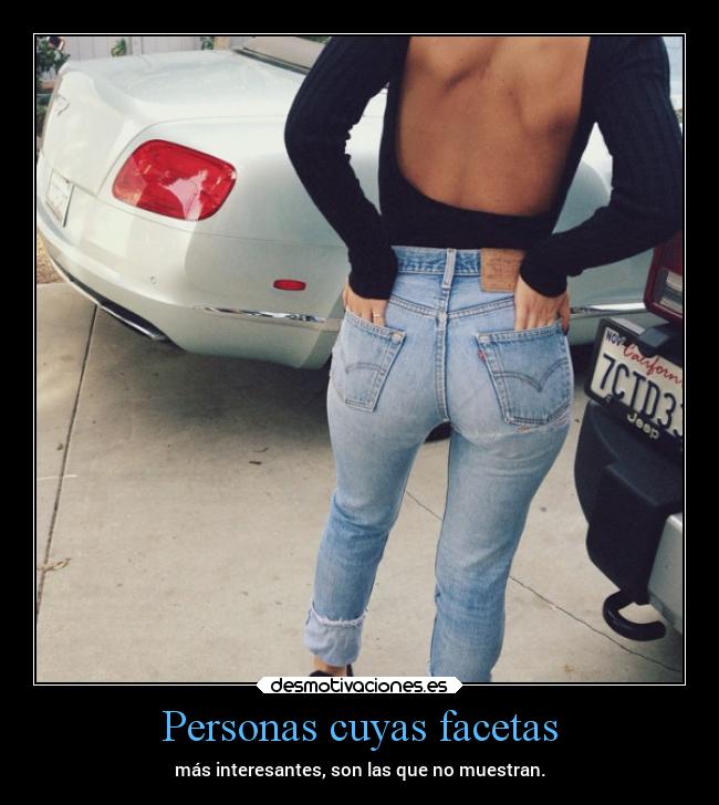 Personas cuyas facetas -