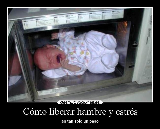 Cómo liberar hambre y estrés - en tan solo un paso