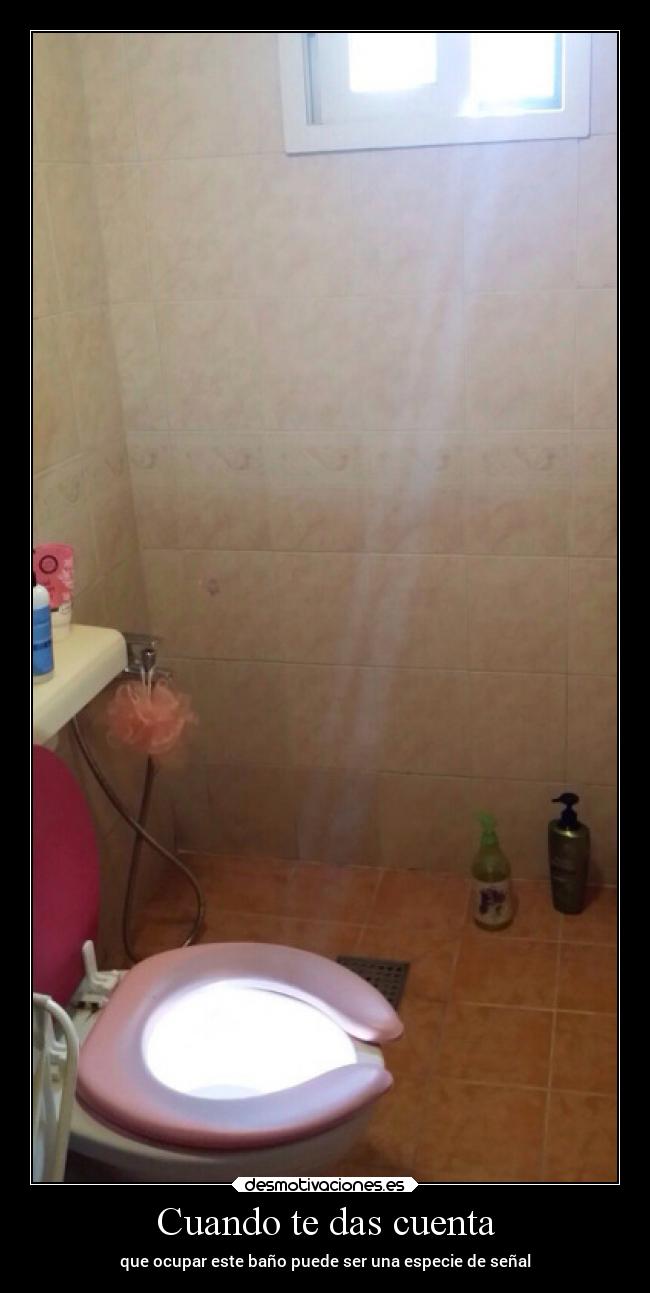 Cuando te das cuenta -