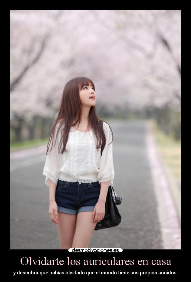 Olvidarte los auriculares en casa -