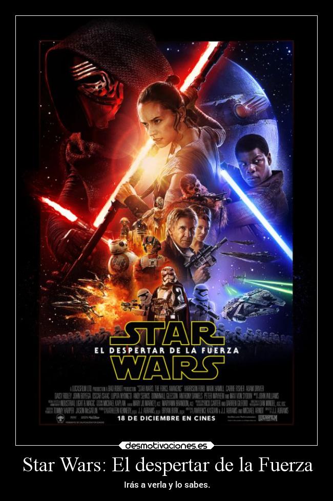 Star Wars: El despertar de la Fuerza -