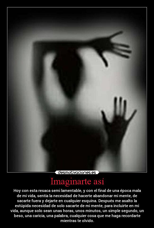 Imaginarte así -