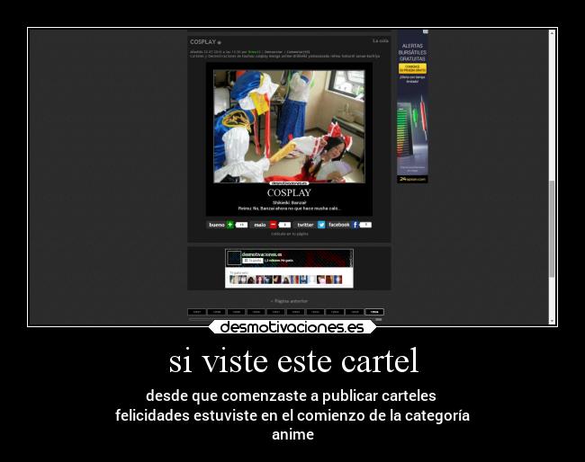 si viste este cartel -