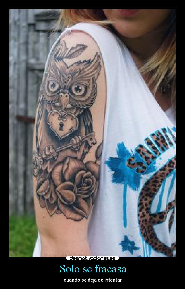 Solo se fracasa - cuando se deja de intentar