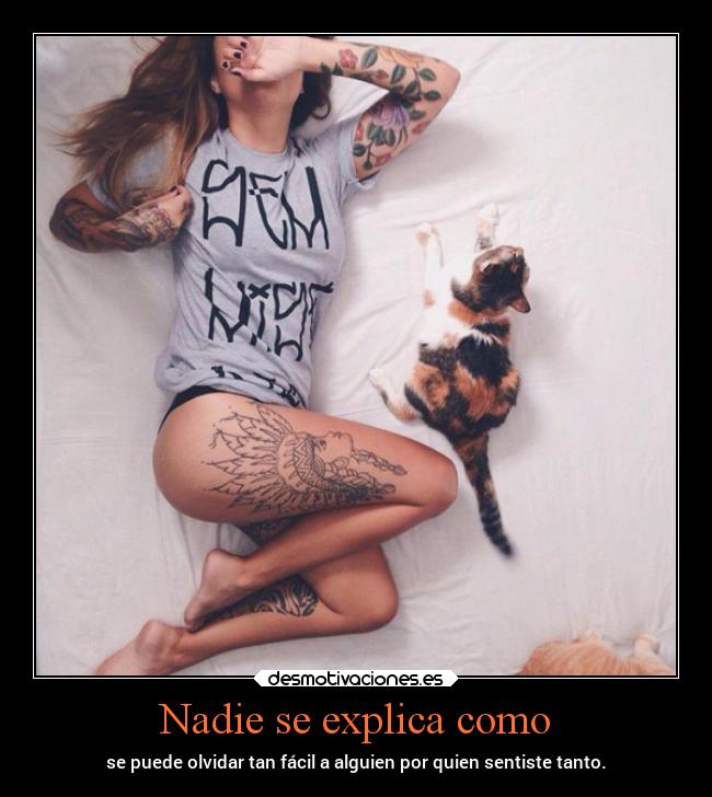 Nadie se explica como -