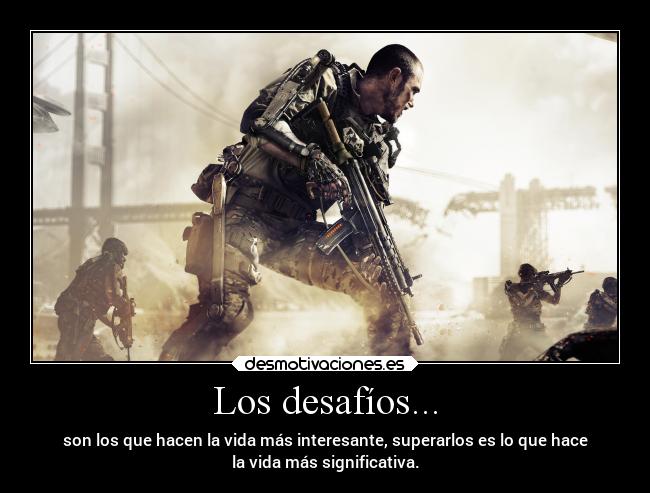 Los desafíos... -