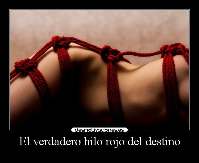 El verdadero hilo rojo del destino - 