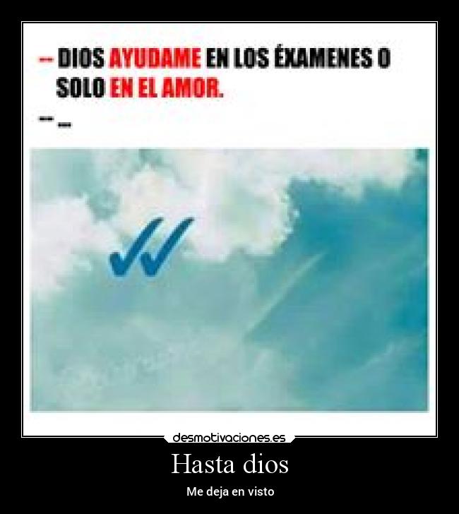 carteles dios humor desmotivaciones