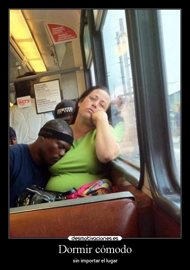 Dormir cómodo -