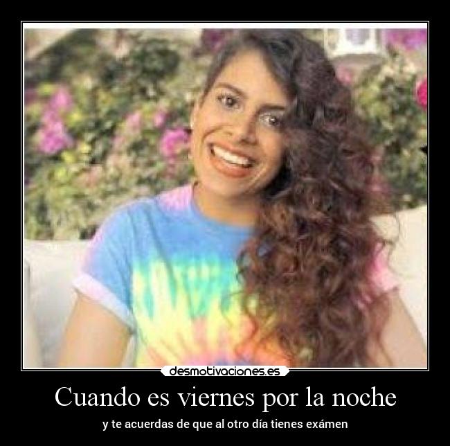 Cuando es viernes por la noche -