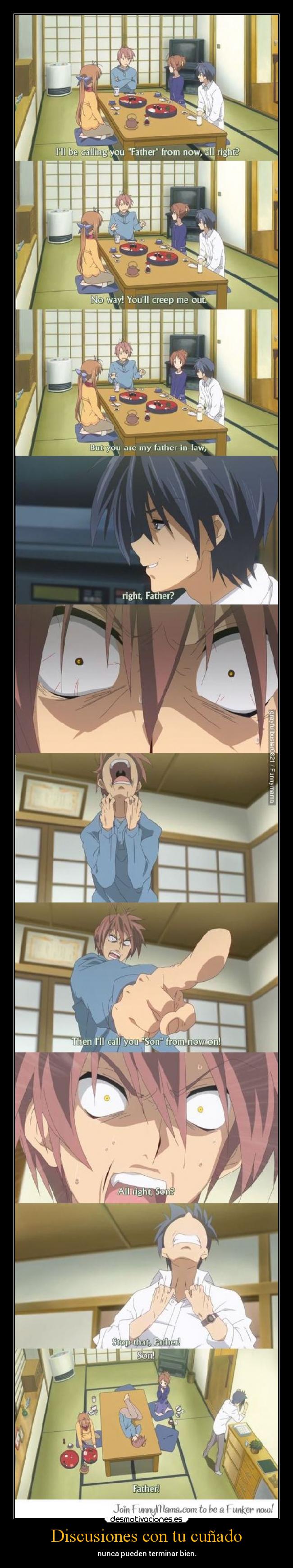 Discusiones con tu cuñado - 