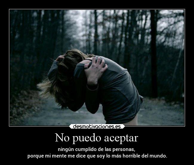No puedo aceptar -