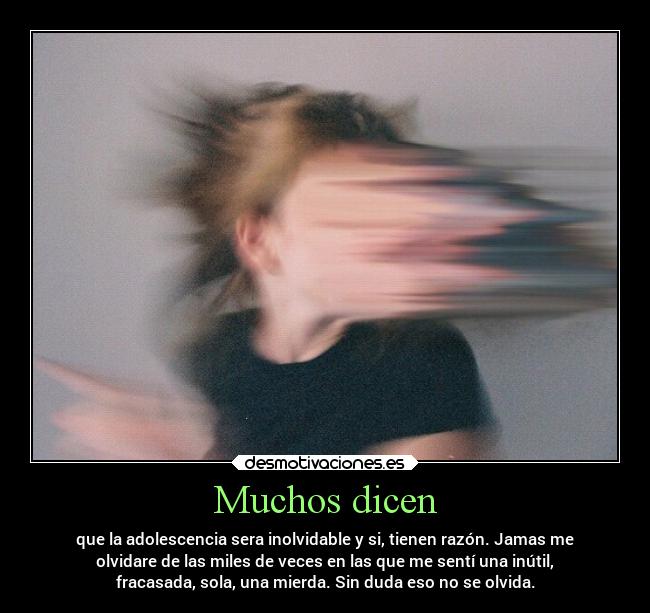 Muchos dicen -