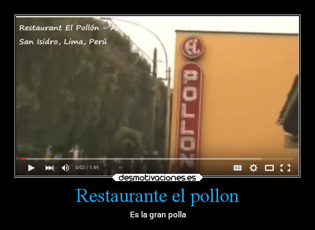 Restaurante el pollon -